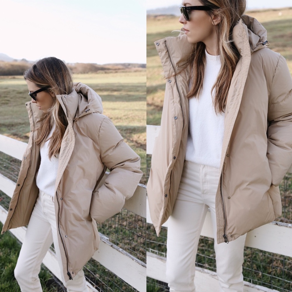 Jenni Kayne | NWOT The Puffer in Khaki Small